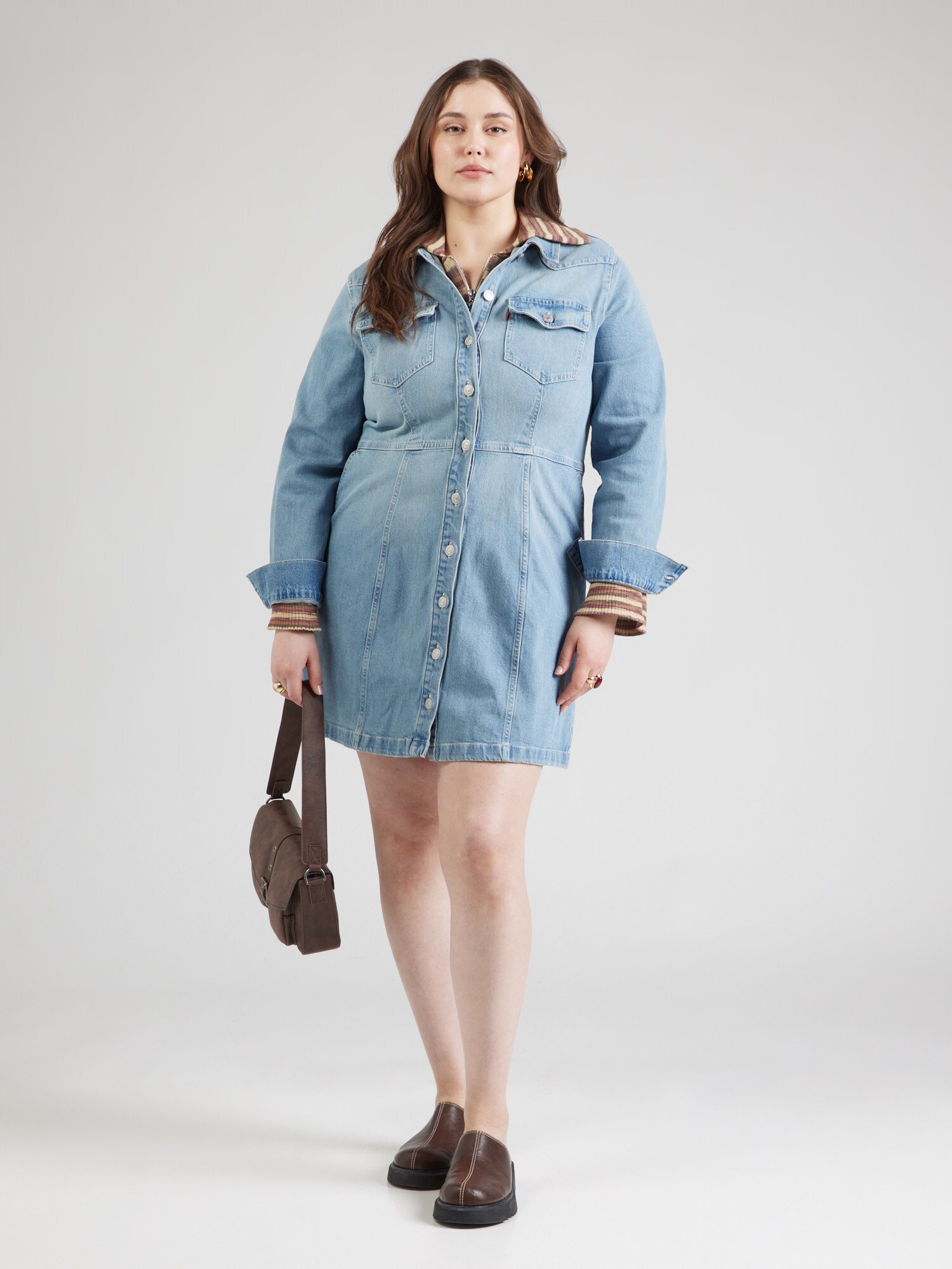 Thumbnail - Levis Plus Kleid  318 Shaping Wide Leg Jeans