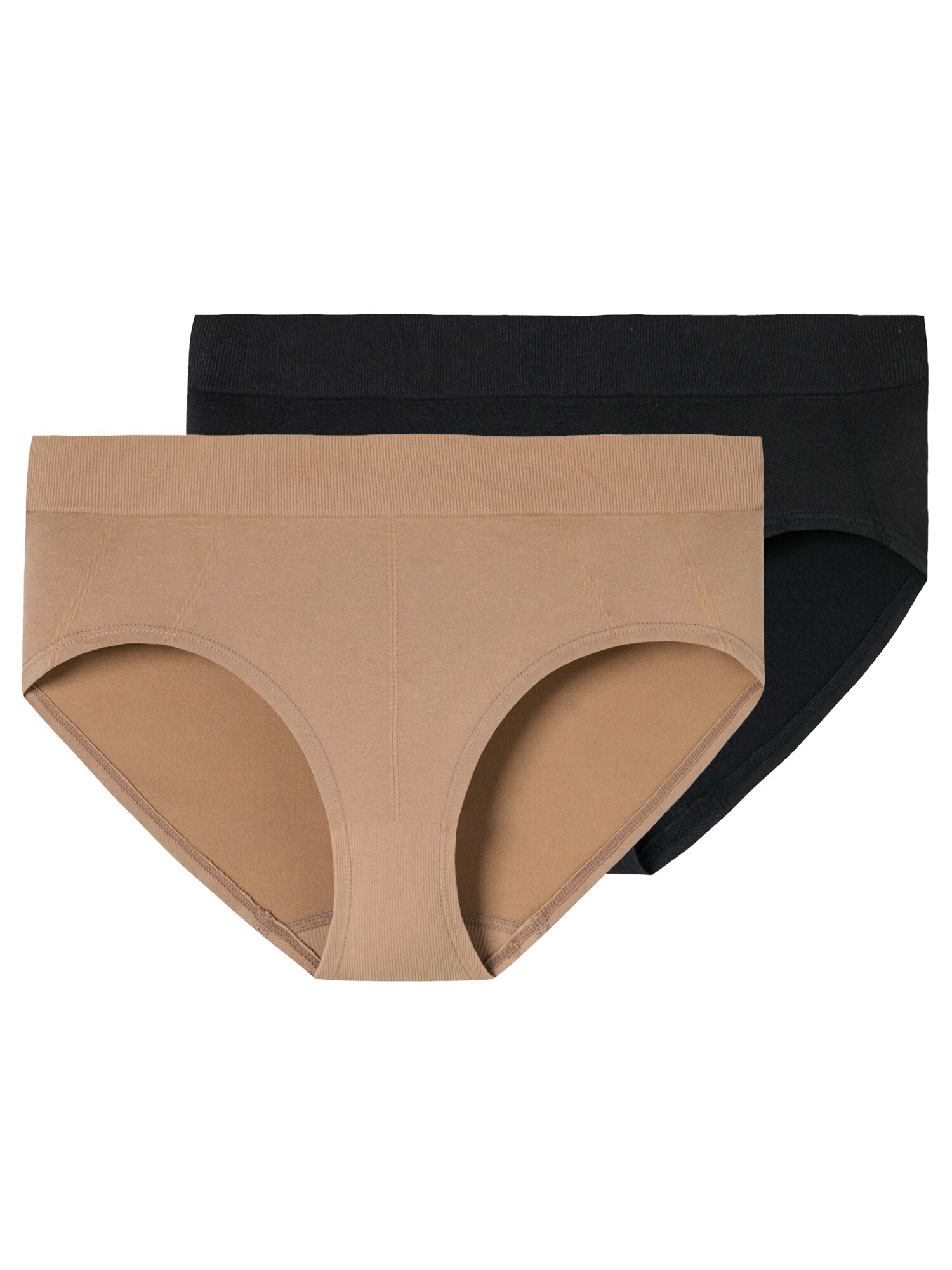 SCHIESSER Panti beige / negro