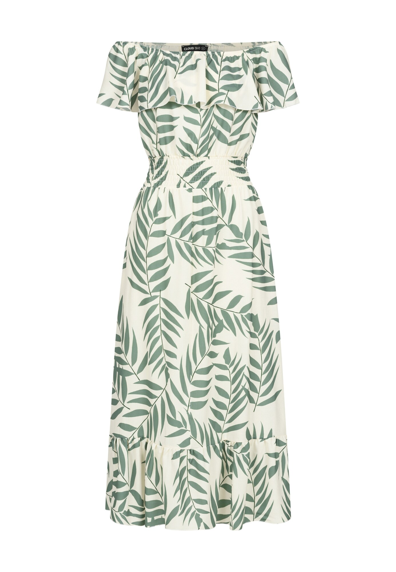 Cloud5ive Vestido  beige / menta