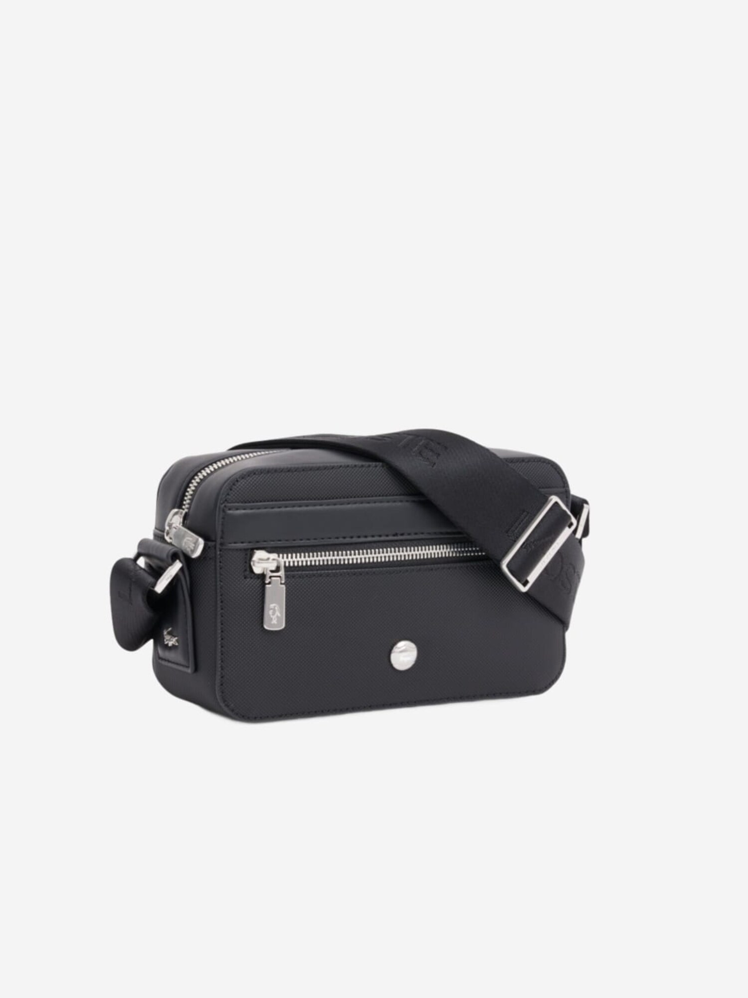 LACOSTE Bolso de hombro 'Lacoste Petit sac messenger Homme Langon Petit Piqué Noir'  negro – imagen 8
