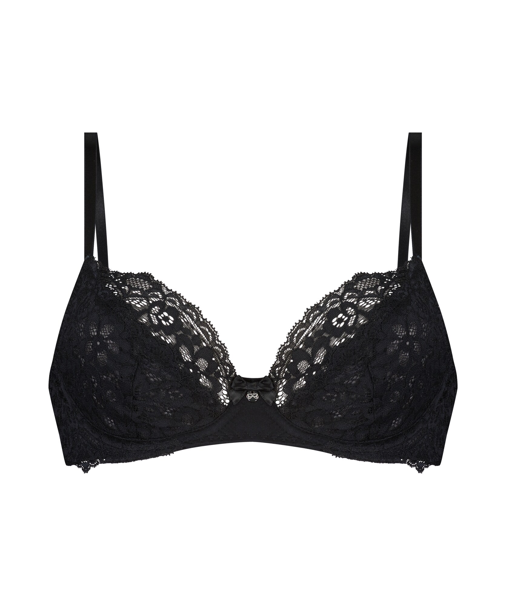 Hunkemöller Melltartó 'Marine'  fekete akciós termékkép 1