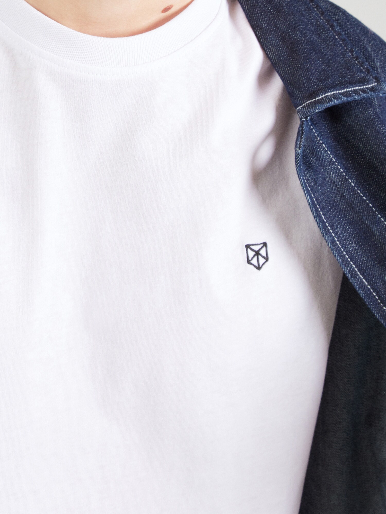 Jack & Jones Premium Tričko 'JPRBLABrody' dymovo modrá / hnedá / sivá melírovaná / čierna / biela (obrázok 5)
