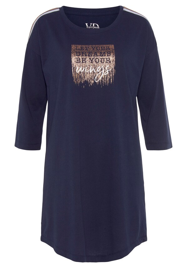 VIVANCE, Noční košilka 'Dreams', modrá, obrázek 1 z 7