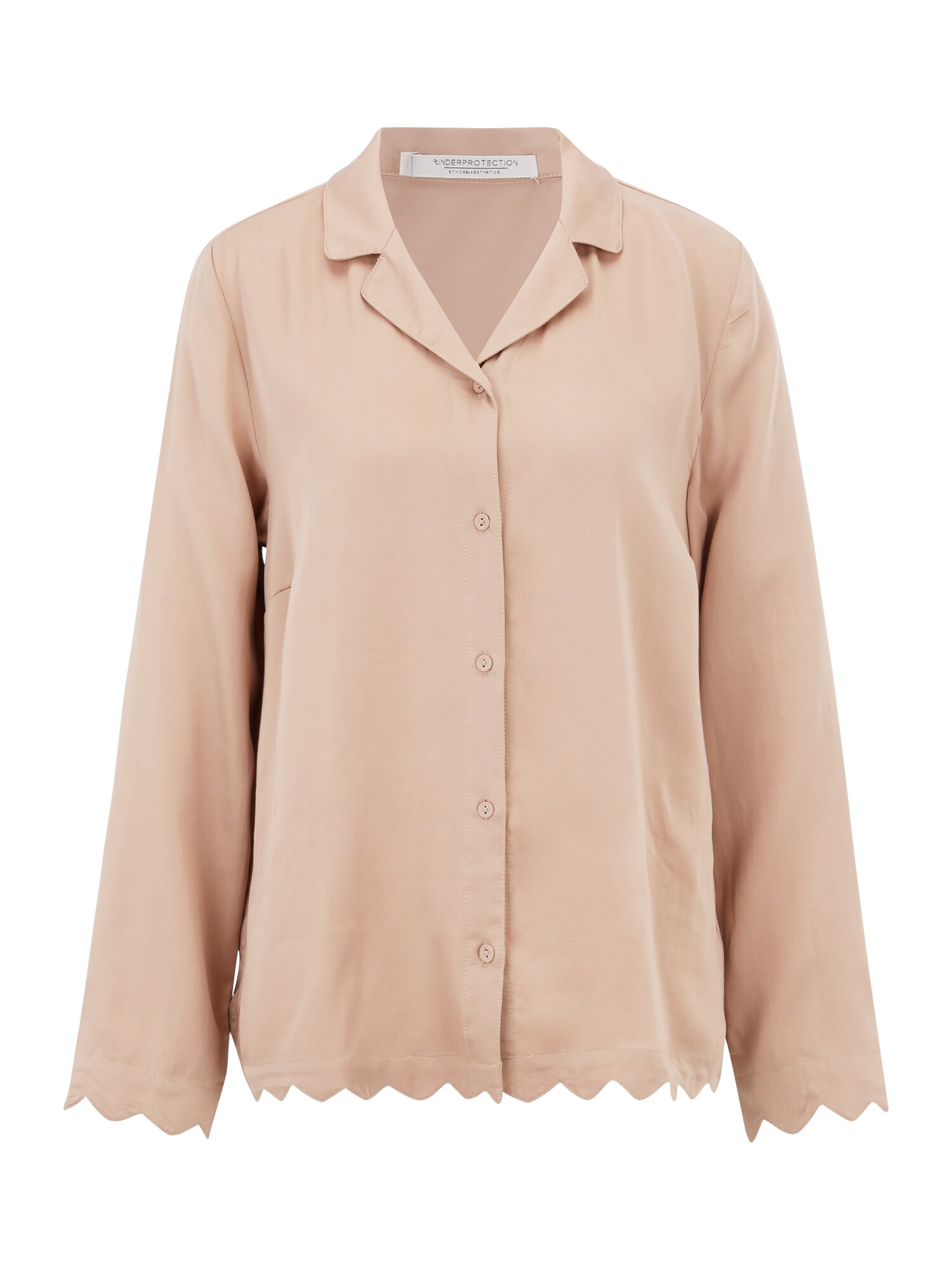 Underprotection Bluză de noapte Jane  bej deschis