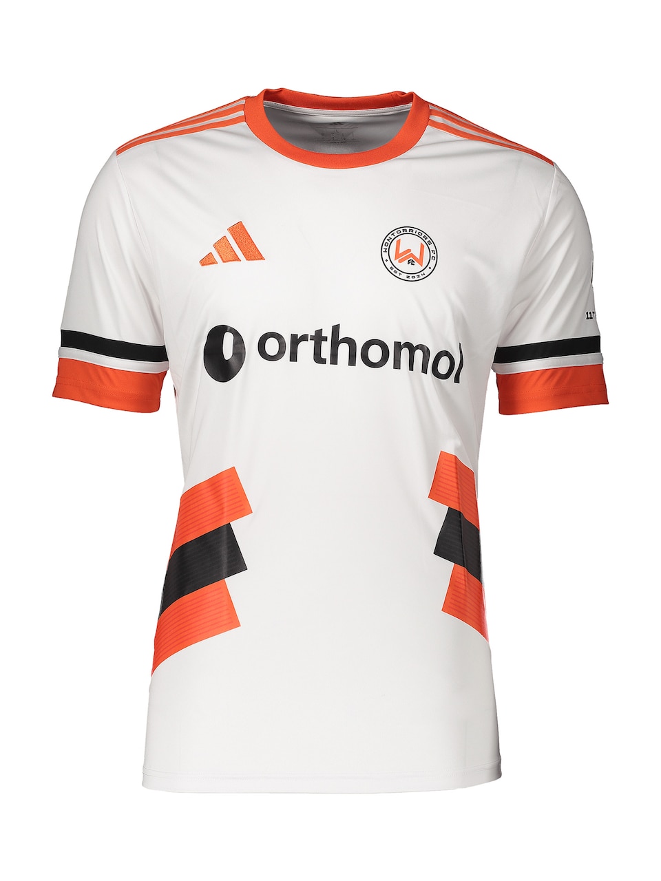 Trikå 'Wontorriors FC 2025' orange / röd / svart