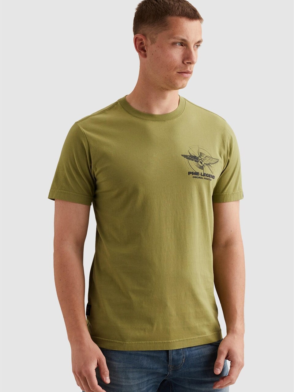 T-shirt 'T-shirt in jersey with small artwork on the chest'