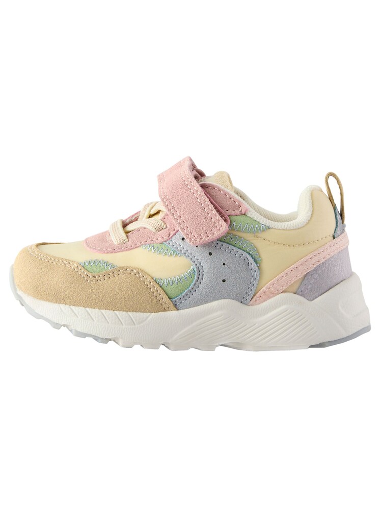 Next Sneaker Mädchen Größe 34.5 gelb / pastellgrün / flieder / rosa