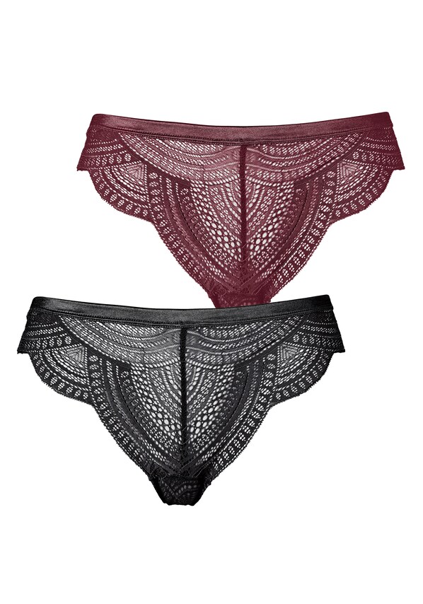 LASCANA, Slip, lila & fekete, 3 kép a 5 közül
