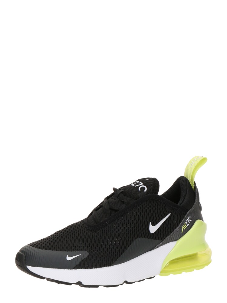 Nike Sportswear Sportschuh 'Air Max 270' Jungen Größe 29.5 zitrone / schwarz / weiß