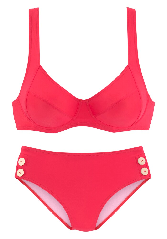 VIVANCE Bikini Damen Größe L pink