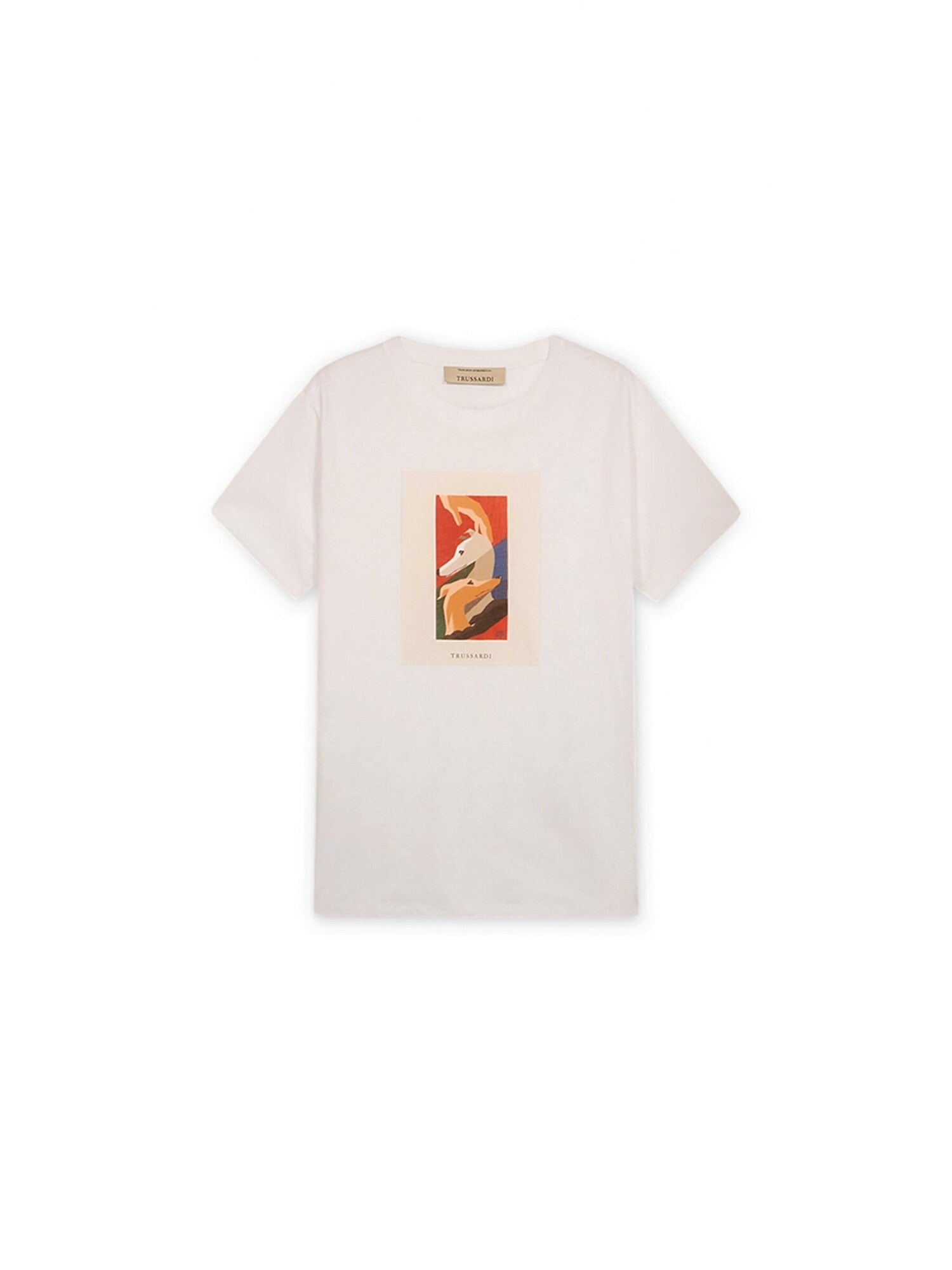 Trussardi Camiseta  blanco