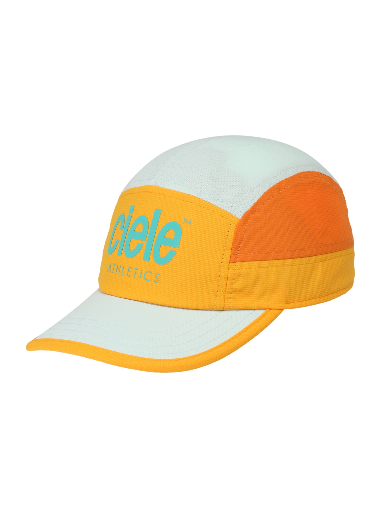 CIELE ATHLETICS Sportinė kepurė 'Crush' oranžinė / šviesiai oranžinė / nefrito spalva / pastelinė žalia