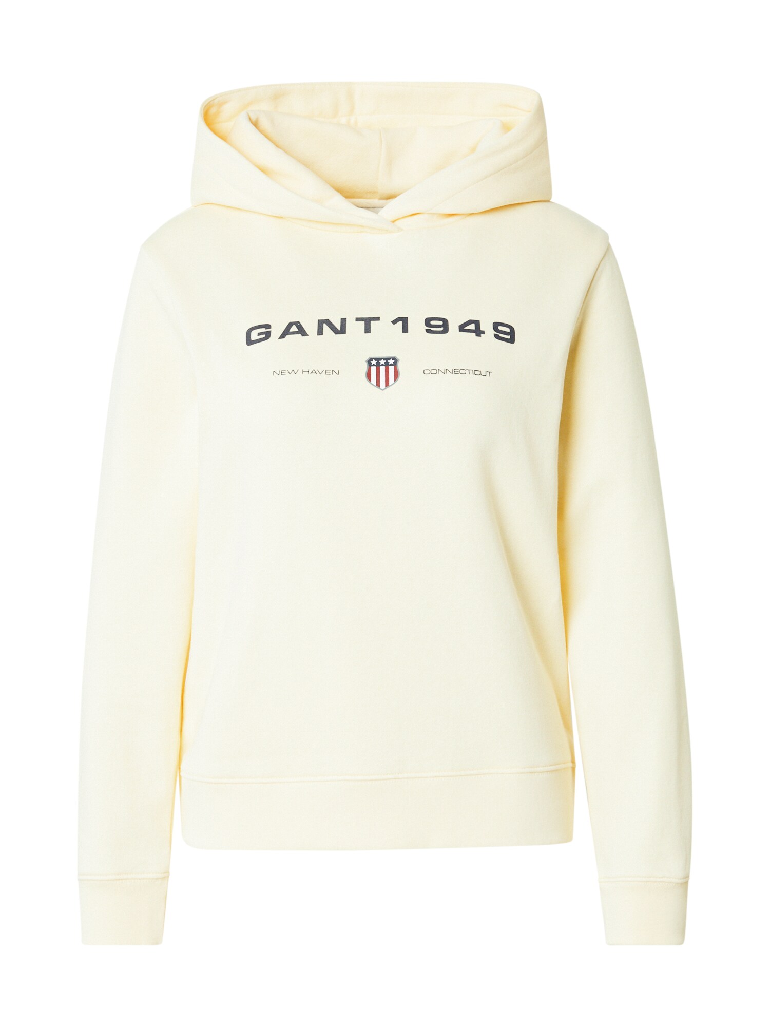 GANT Bluză de molton  albastru marin / galben deschis / roșu / alb