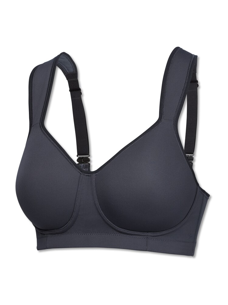 SCHIESSER Sport BH 'Active' Damen Größe 85 anthrazit