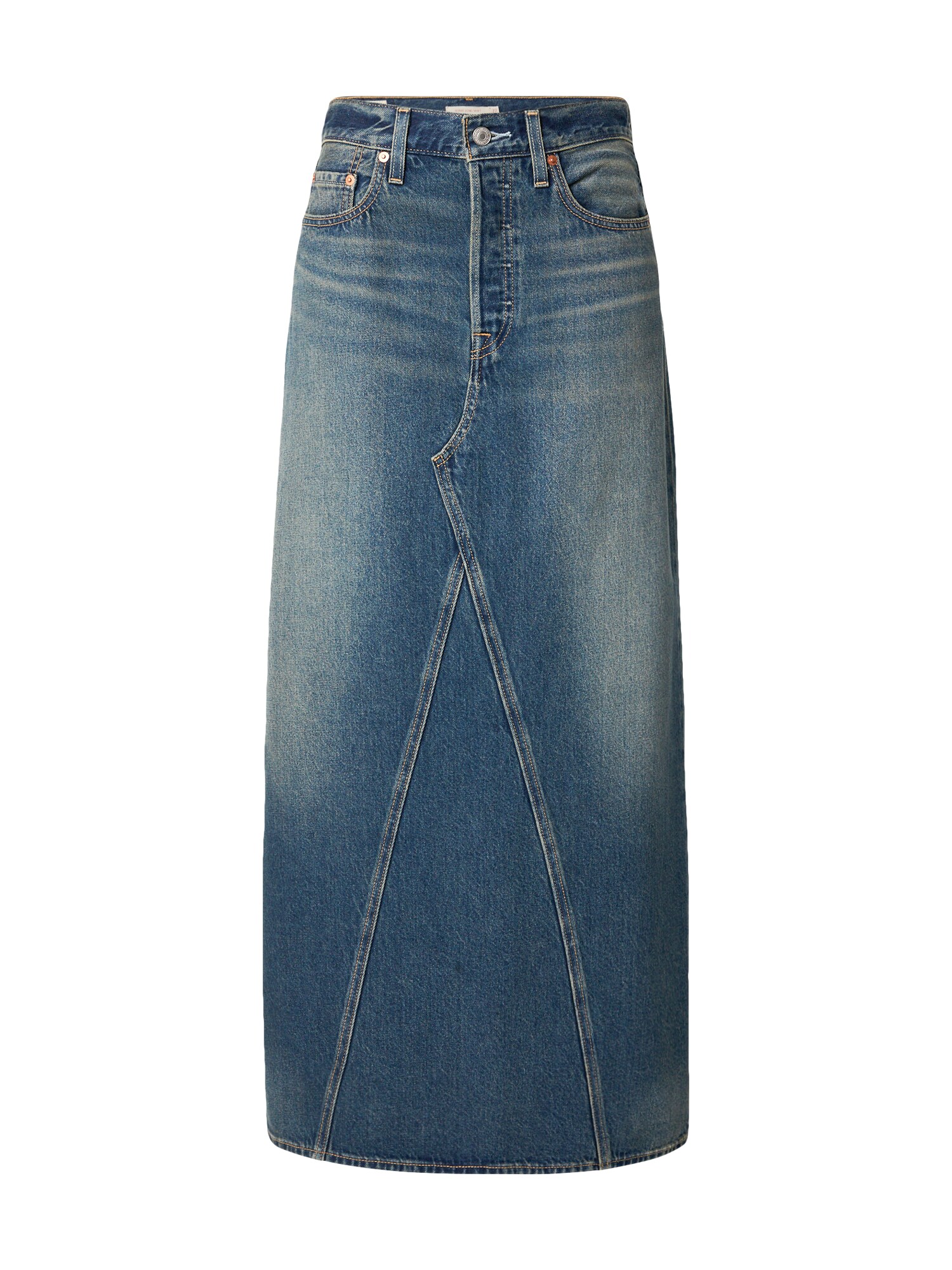 LEVI'S ® Sukňa 'Long Skirt' modrá denim