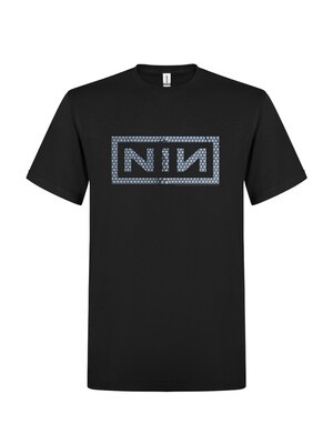 THE ROLLING STONES Camiseta 'Nine Inch Nails Logo  T-Shirt'  blanco