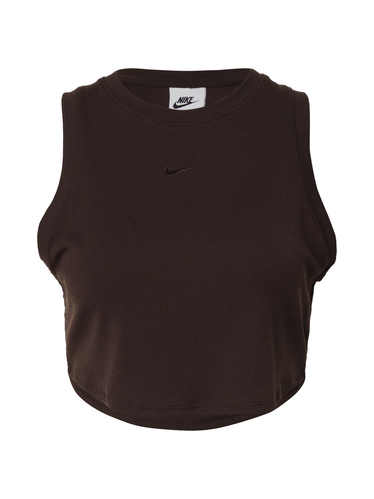 Nike Sportswear Top 'ESSNTL' hnedá