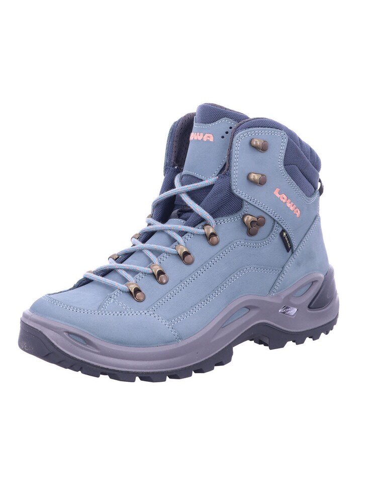 LOWA Stiefel 'RENEGADE GTX MID Ws' Damen Größe 38 marine / taubenblau