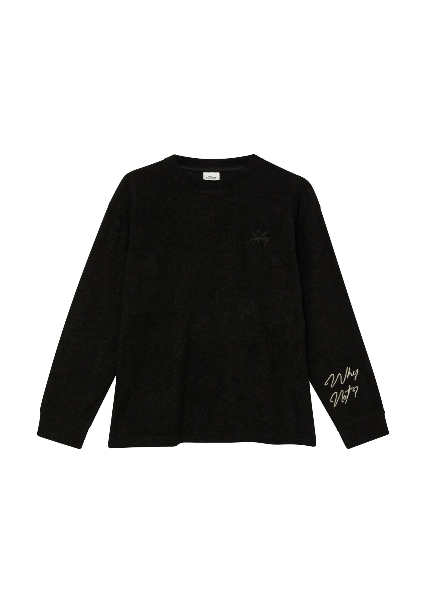 S.Oliver Shirt Mosterd / Zwart