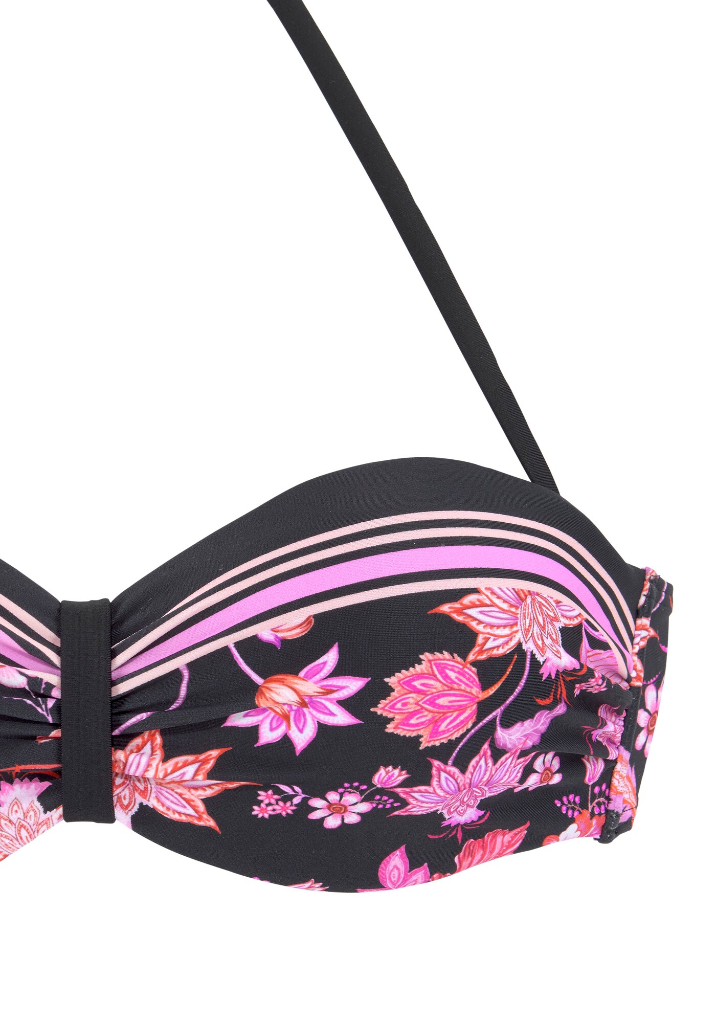 LASCANA Bikini felső  éjkék / rózsaszín termék 2. képe