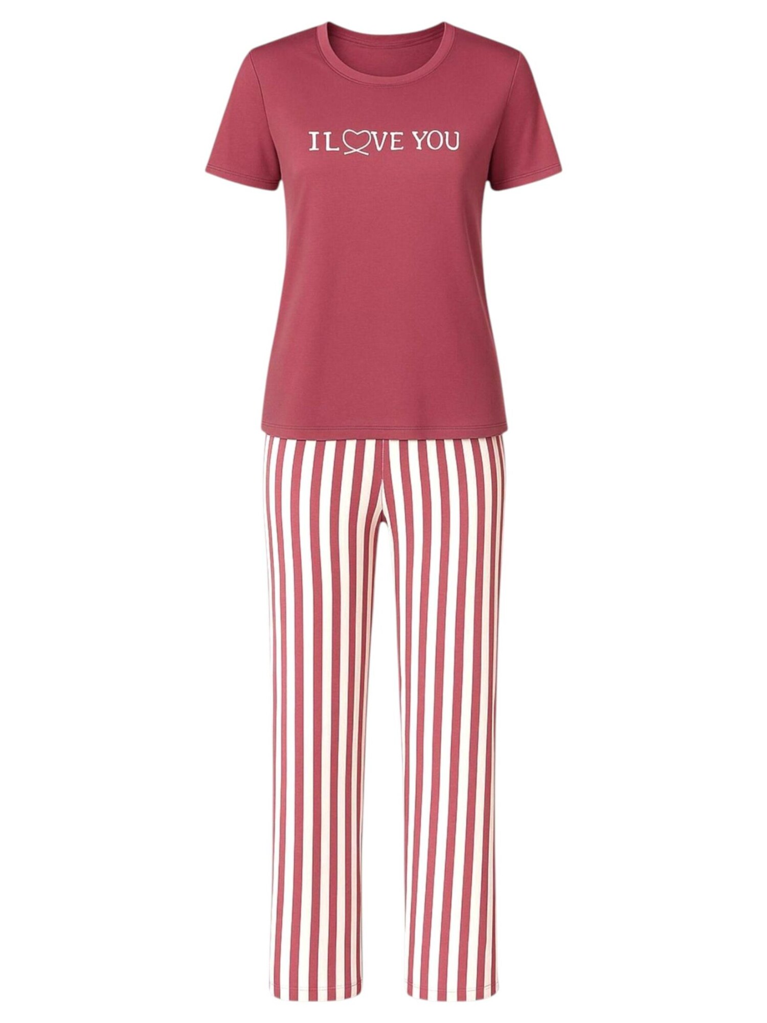 fashionshowcase Pijama 'LOVELOUNGE'  rosé