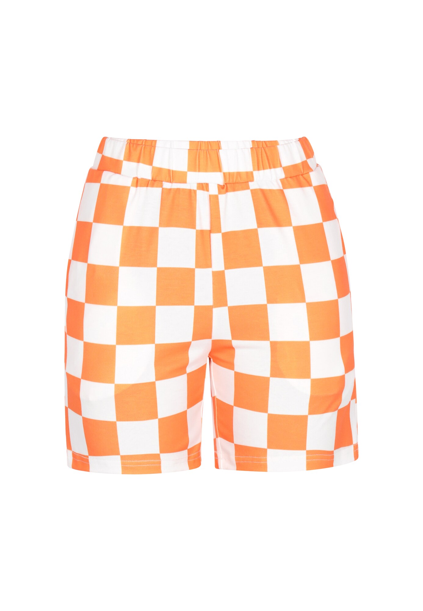 faina Pantalón  naranja / blanco