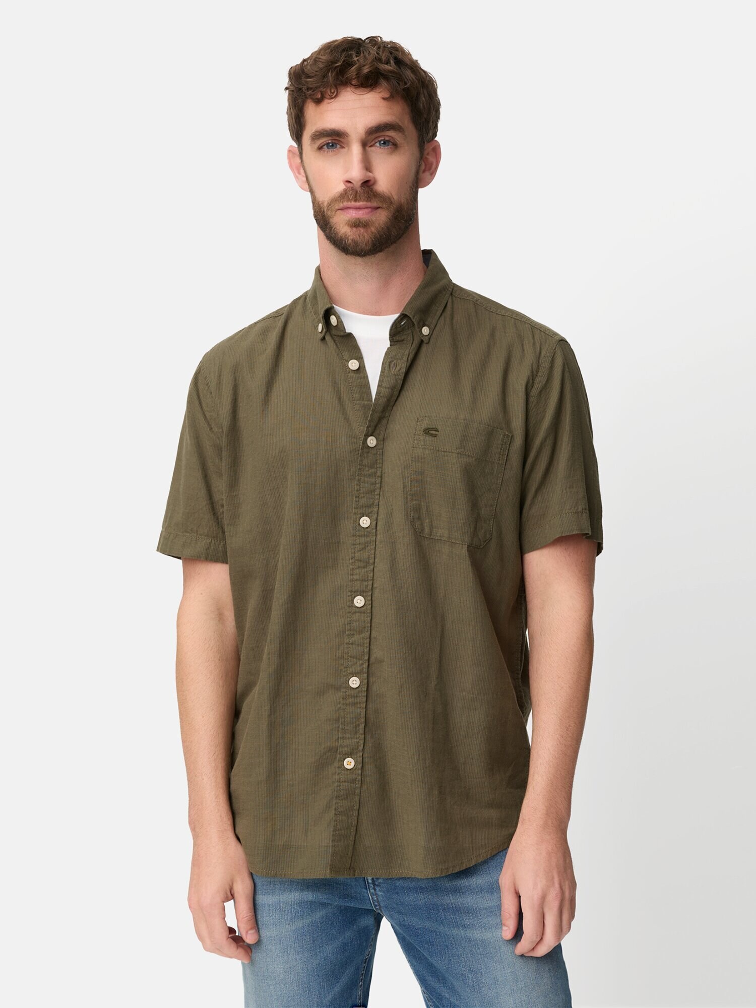 CAMEL ACTIVE Košeľa  olivová (obrázok 2)