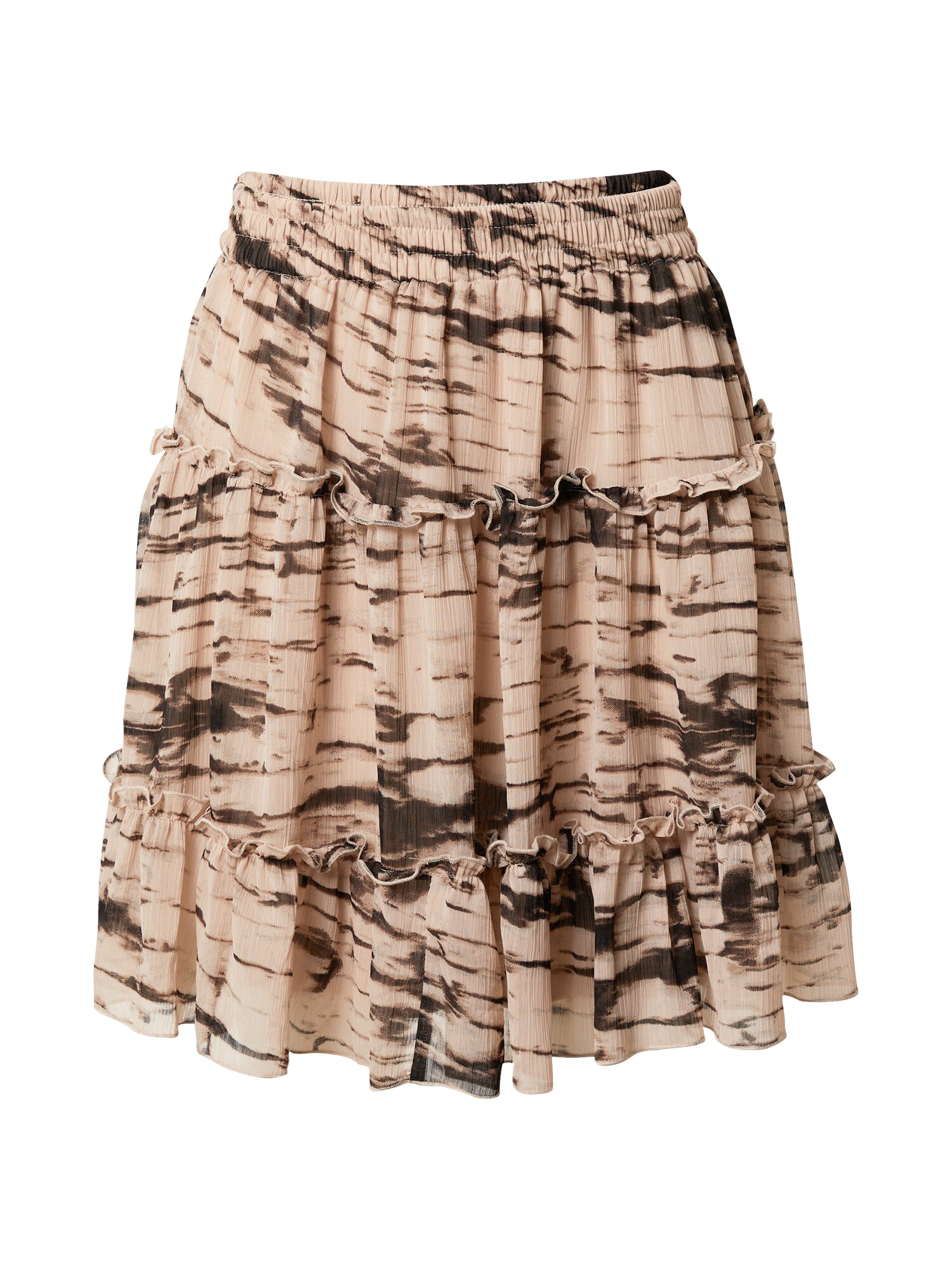 ONLY Sijonas 'Amanda'  ruda / smėlio