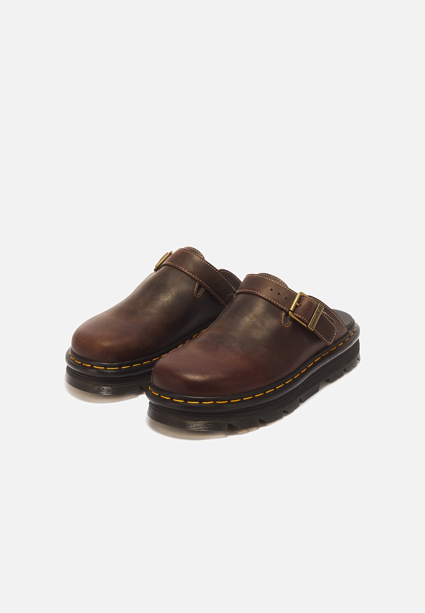 Dr. Martens Zapatos abiertos 'ZebZag' marrón oscuro – imagen 2