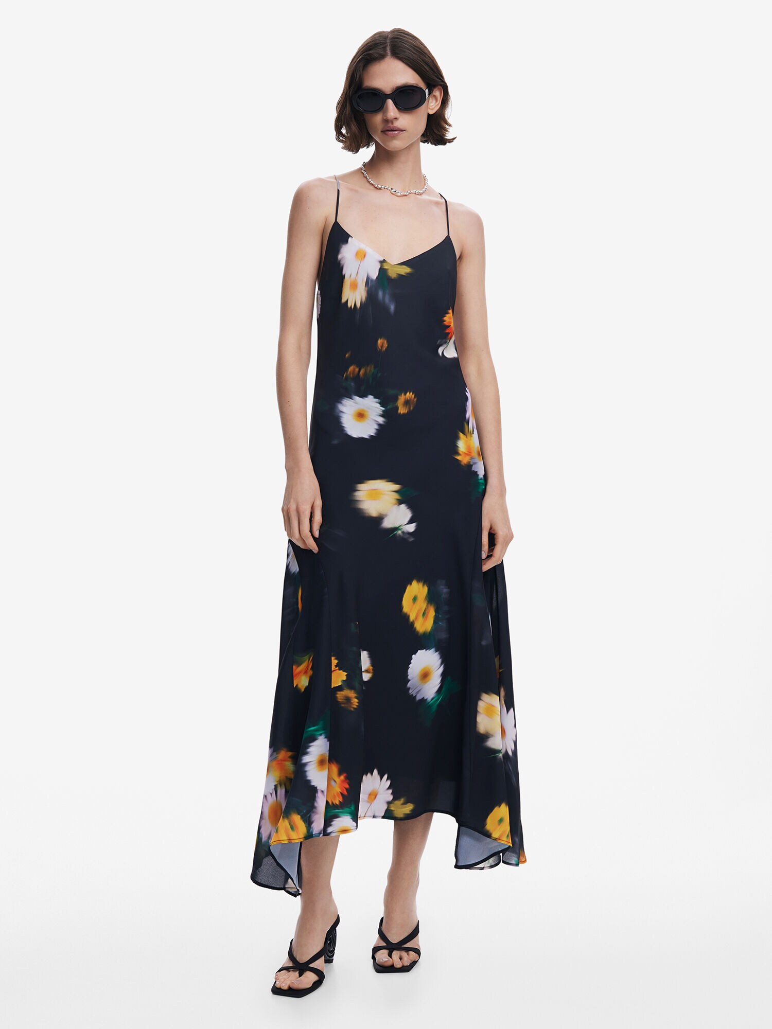 Desigual Ruha  sárga / pasztellsárga / fekete / fehér termék 2. képe