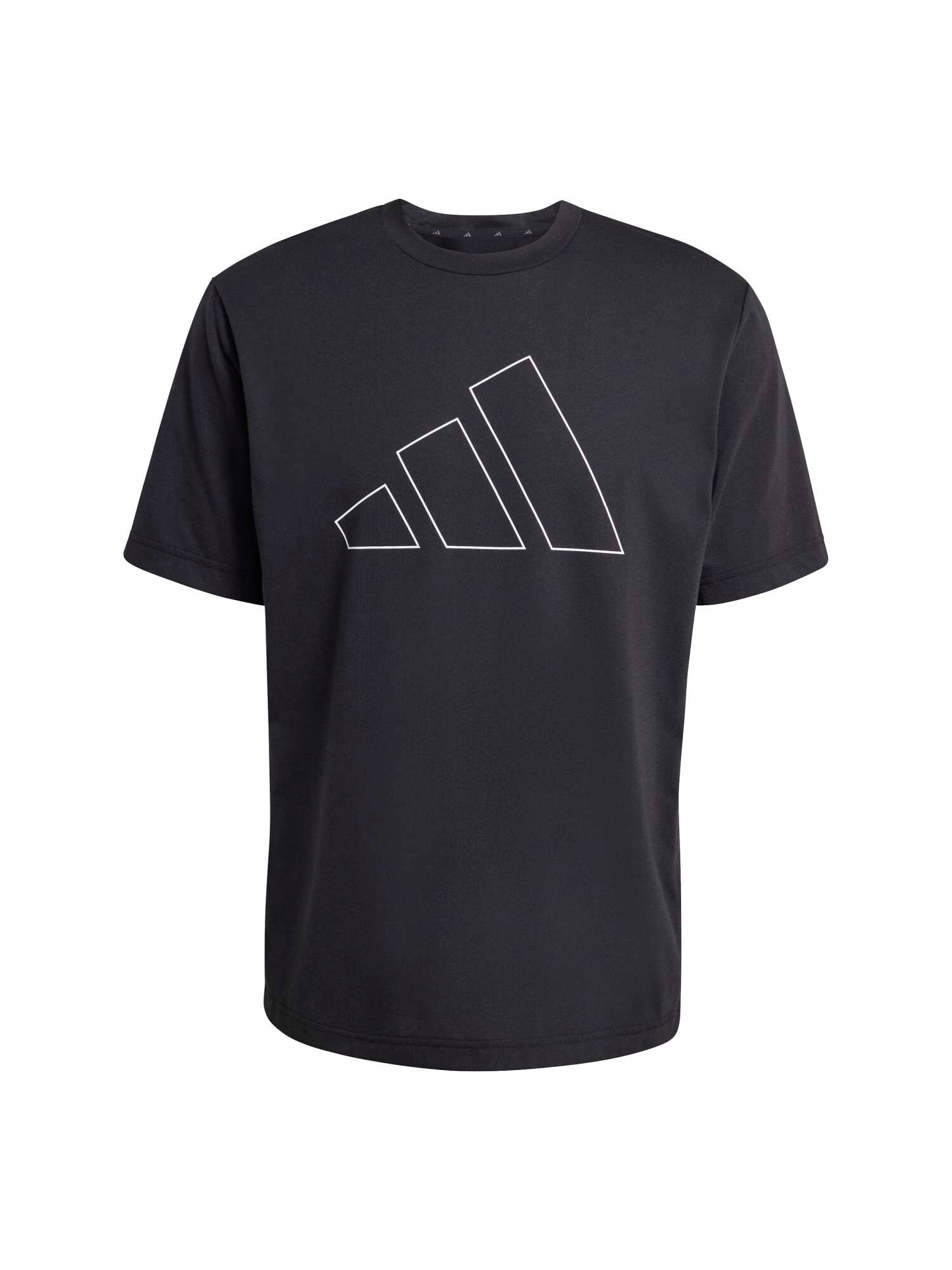 ADIDAS PERFORMANCE Camiseta funcional  negro / blanco – imagen 26