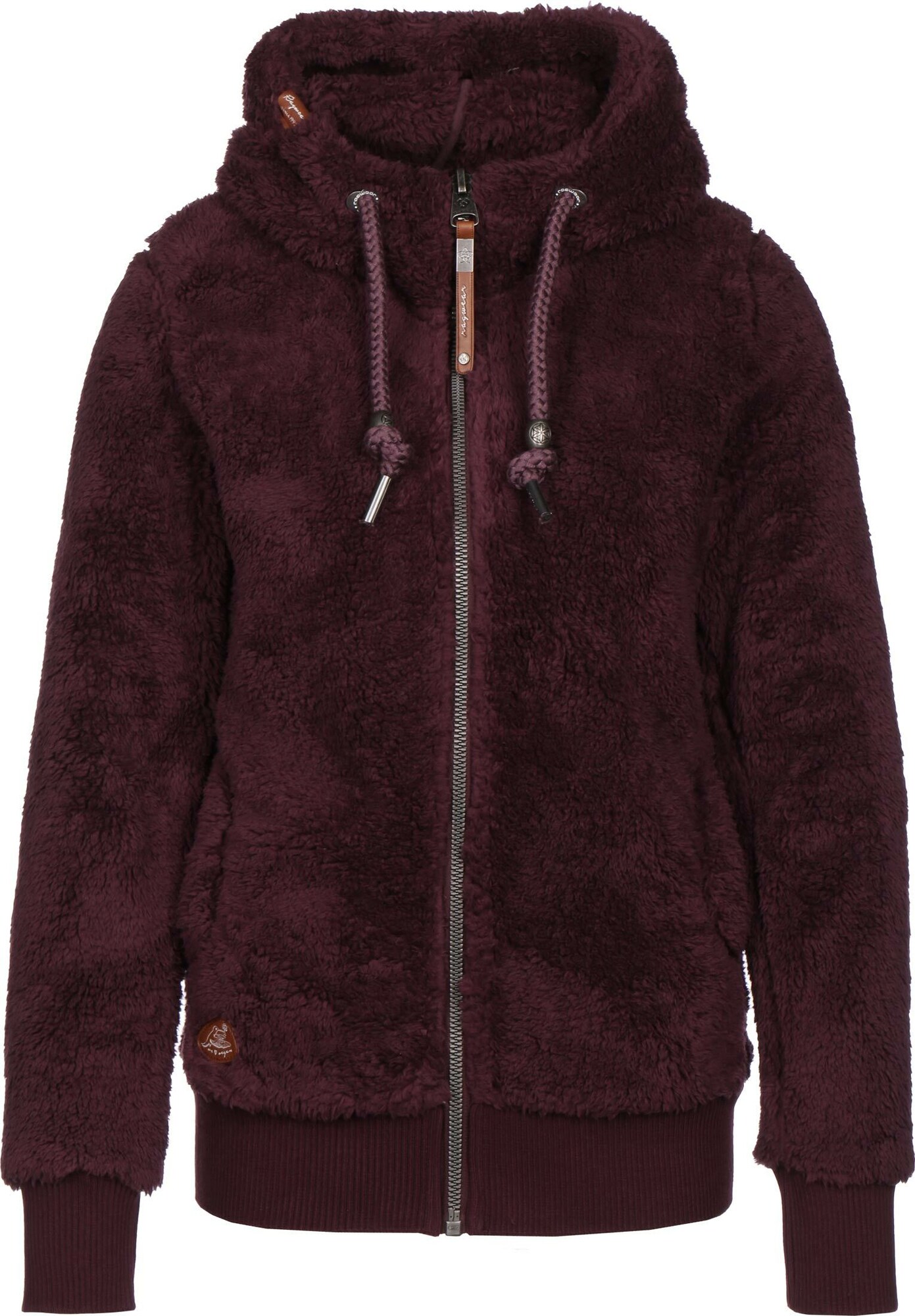 Ragwear Džemperis 'Vilma'  vyno raudona spalva