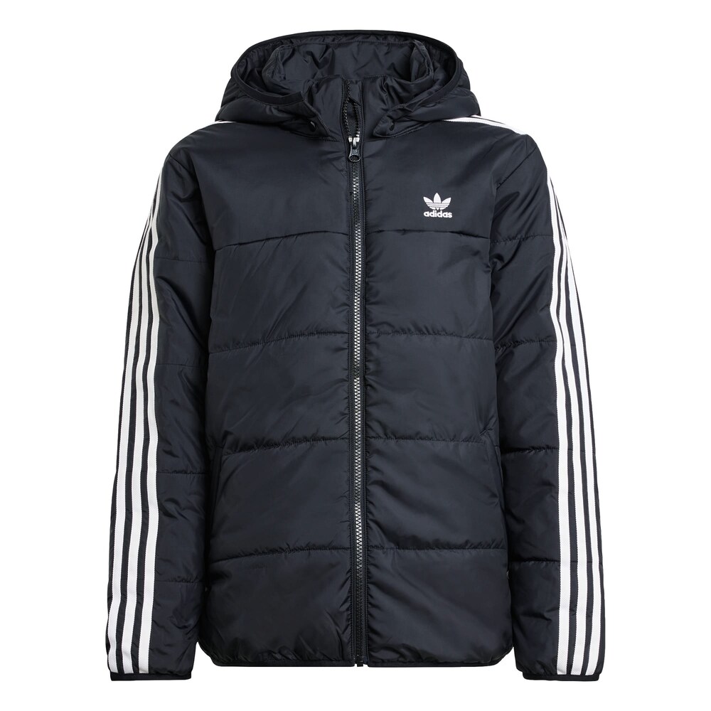 ADIDAS ORIGINALS Jacke 'Adicolor' Jungen Größe 134 schwarz / weiß