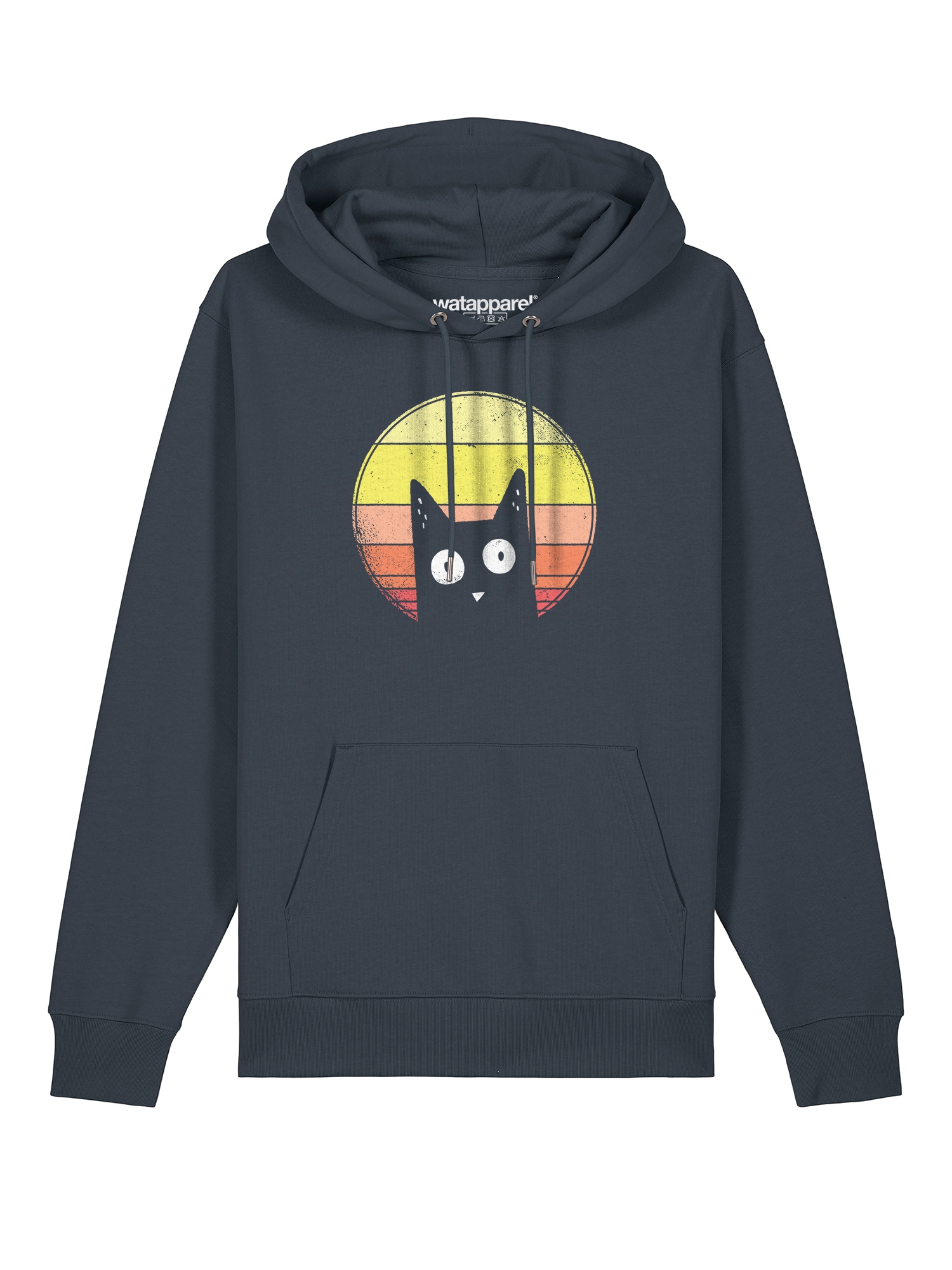 Thumbnail - Sweatshirt 'Sunset Cat'
