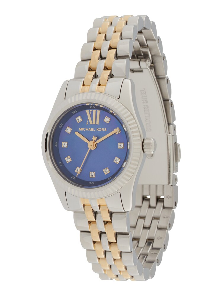 MICHAEL Michael Kors Uhr 'LEXINGTON' Damen Größe One Size saphir / gold / silber / transparent