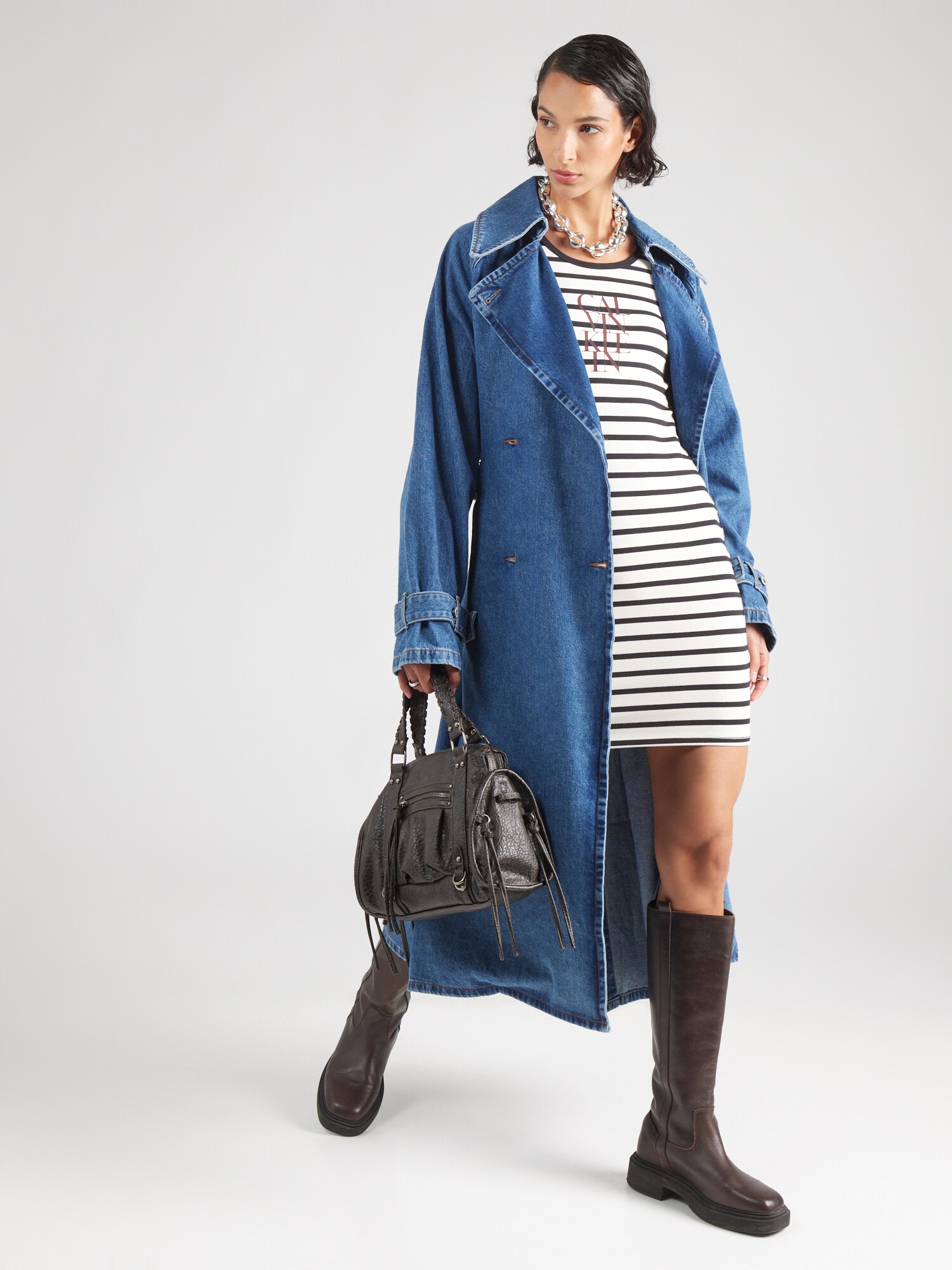 Calvin Klein Jeans Ruha  bordó / fekete / fehér termék 2. képe