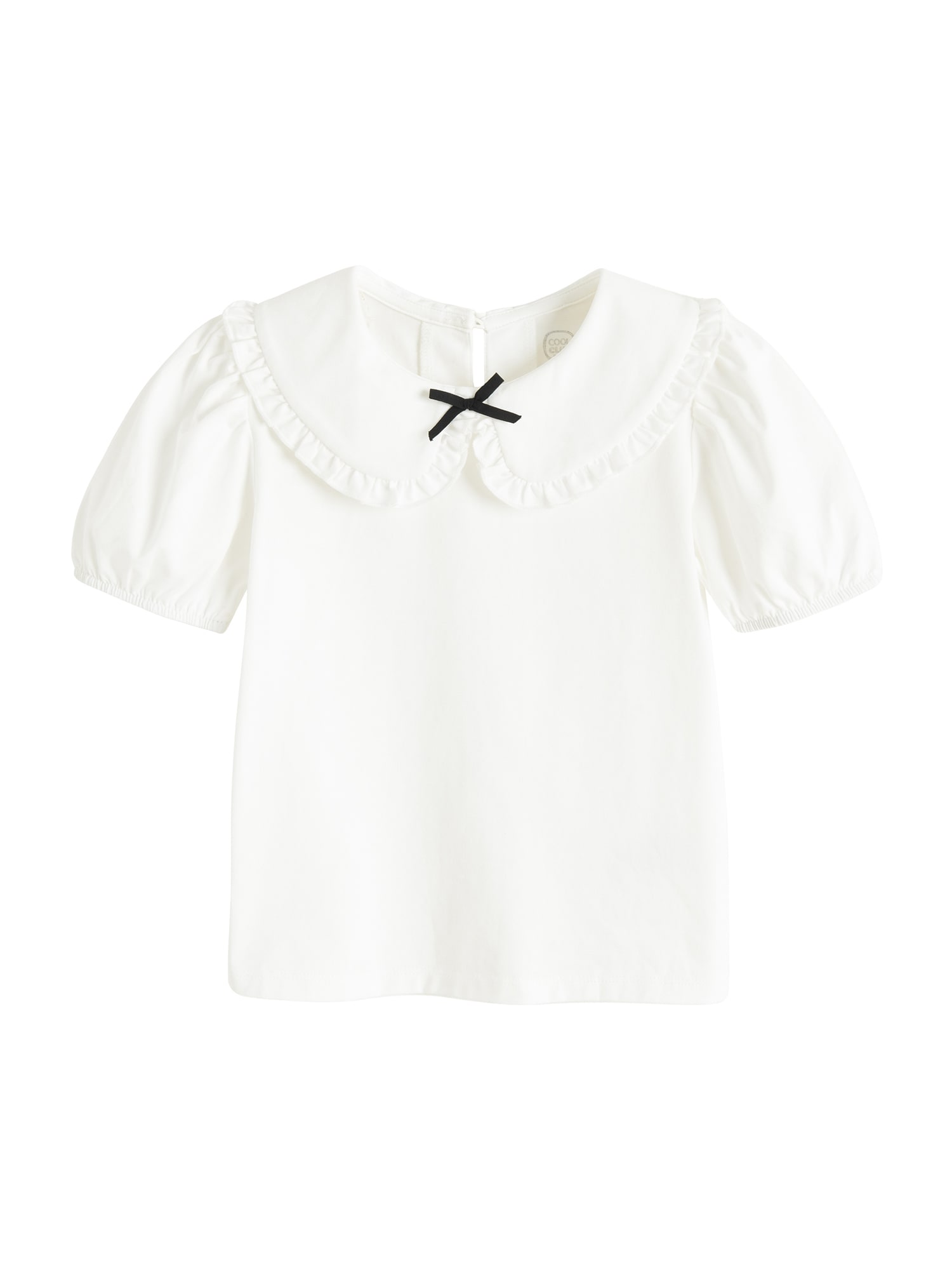 Cool Club Tricou crem / negru