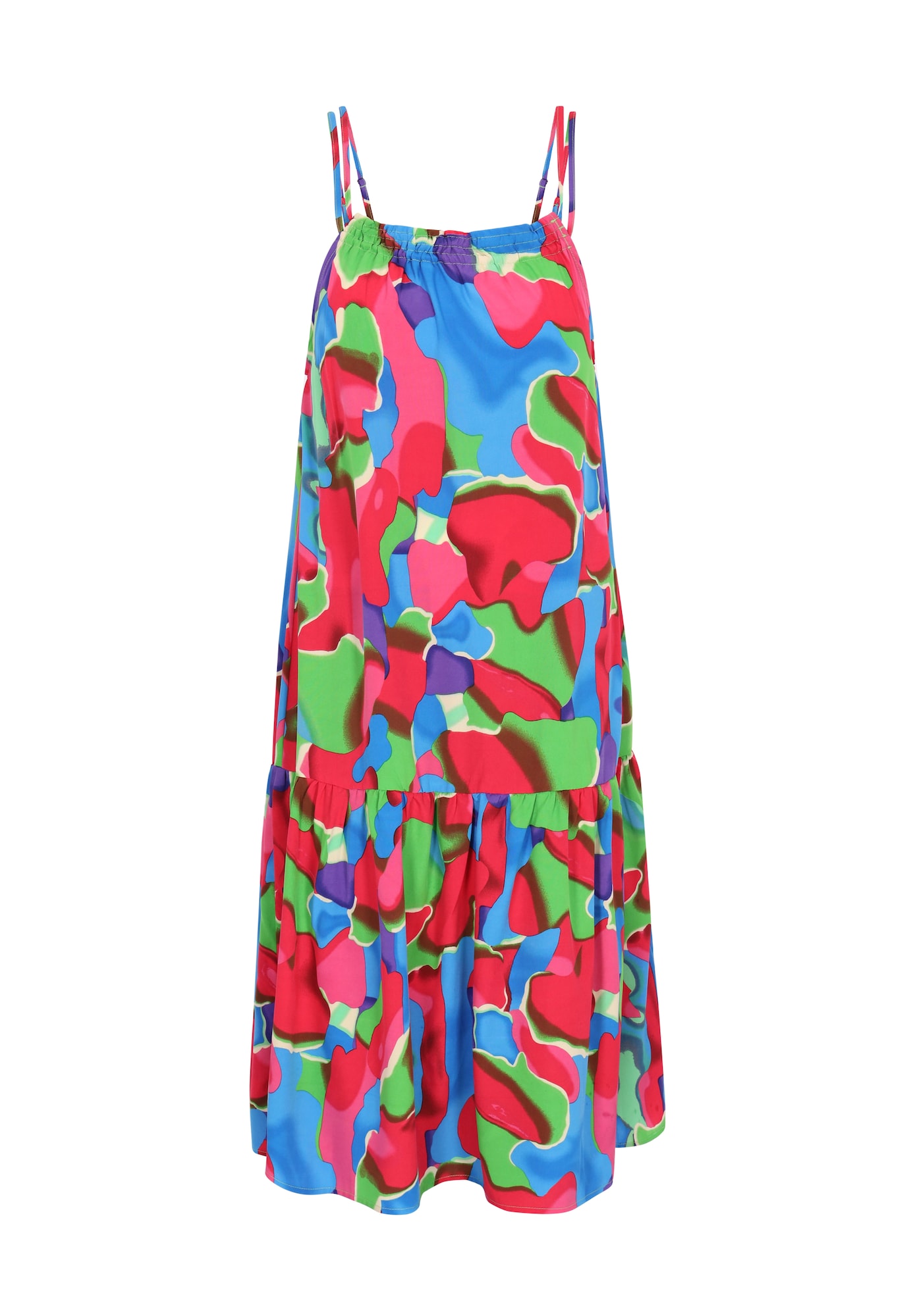 IZIA Rochie  albastru regal / verde / lila / roșu