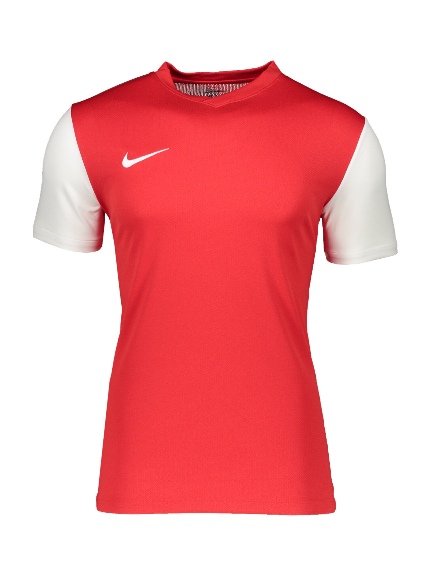 NIKE Tricou funcțional Tiempo Premier II  roșu / alb