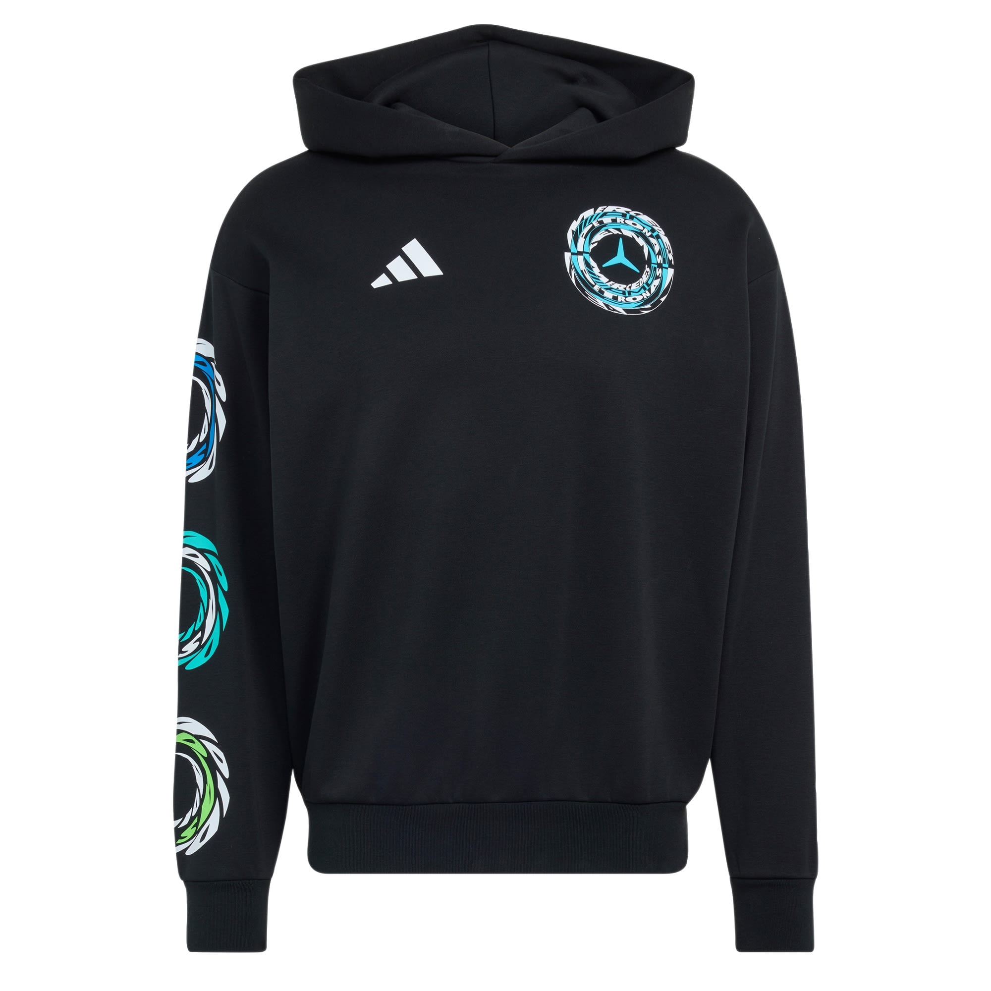 ADIDAS PERFORMANCE Sportska sweater majica 'Mercedes Amg Petronas Formula 1 Team' azur / jabuka / crna / bijela