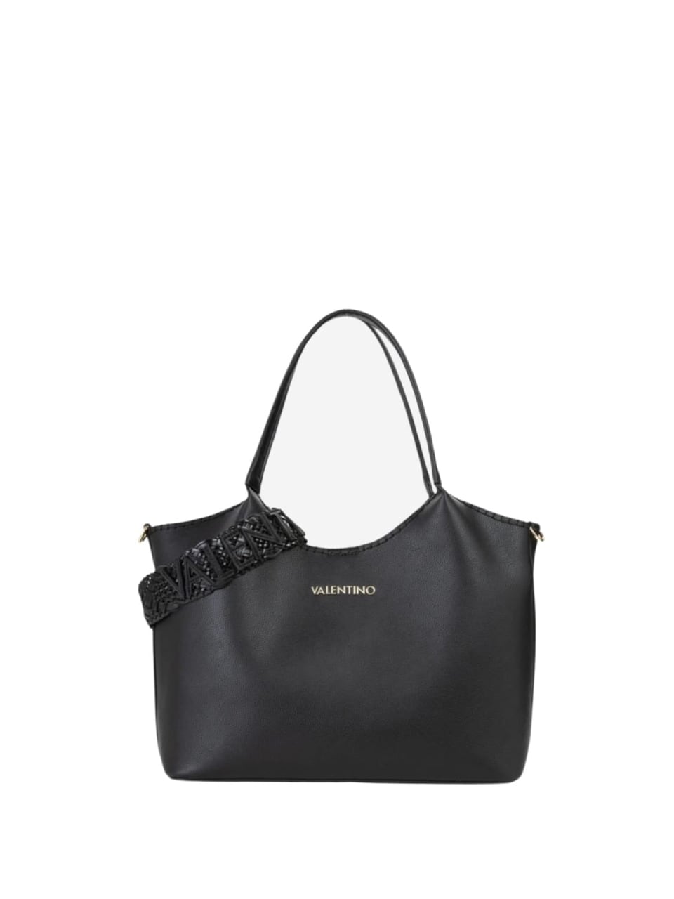 Shoppingväska 'Valentino sac de Shopping Aleksandra Noir'