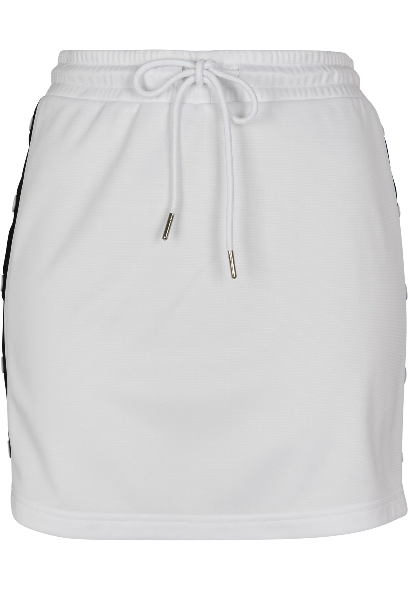 Urban Classics Curvy Sijonas  juoda / balta