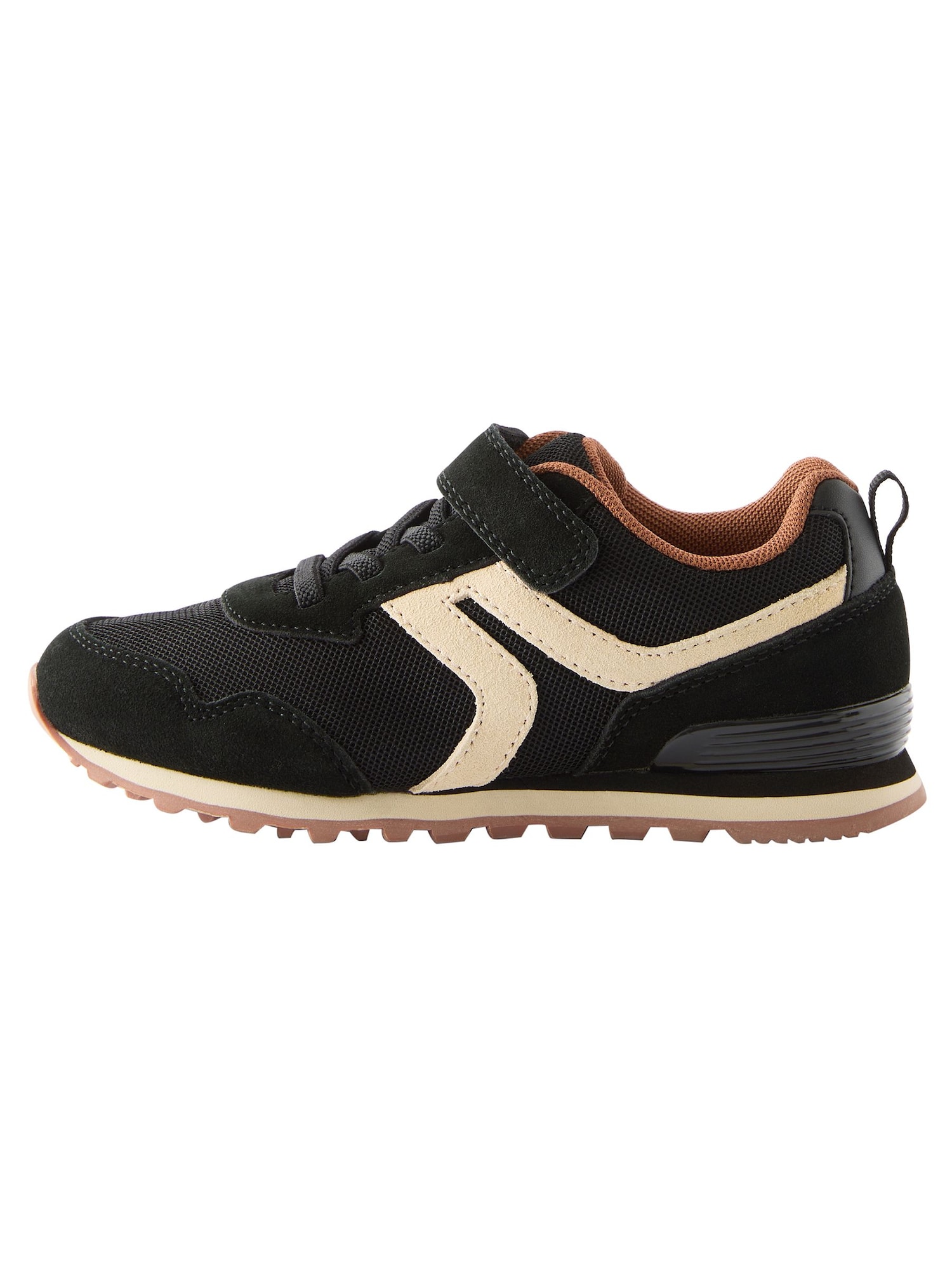 Next Sneaker  negru / alb