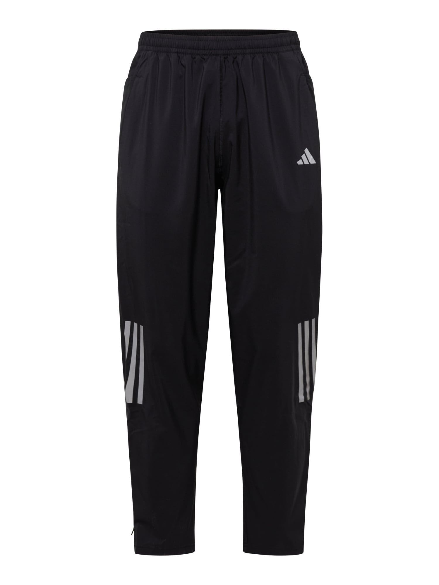 ADIDAS PERFORMANCE Sportske hlače 'Own The Run Astro'  svijetlosiva / crna