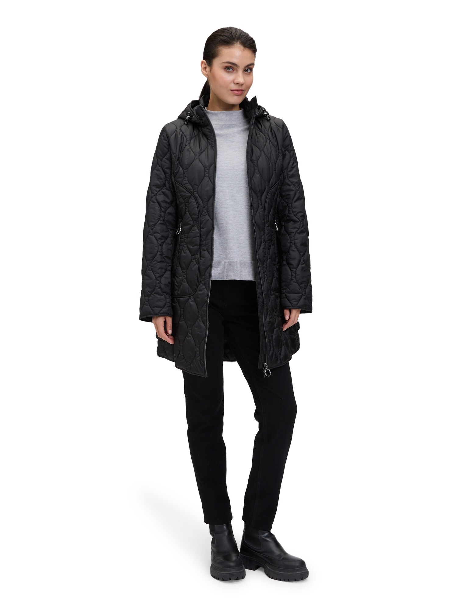Thumbnail - Betty Barclay Outdoorjacke mit abnehmbarer Kapuze