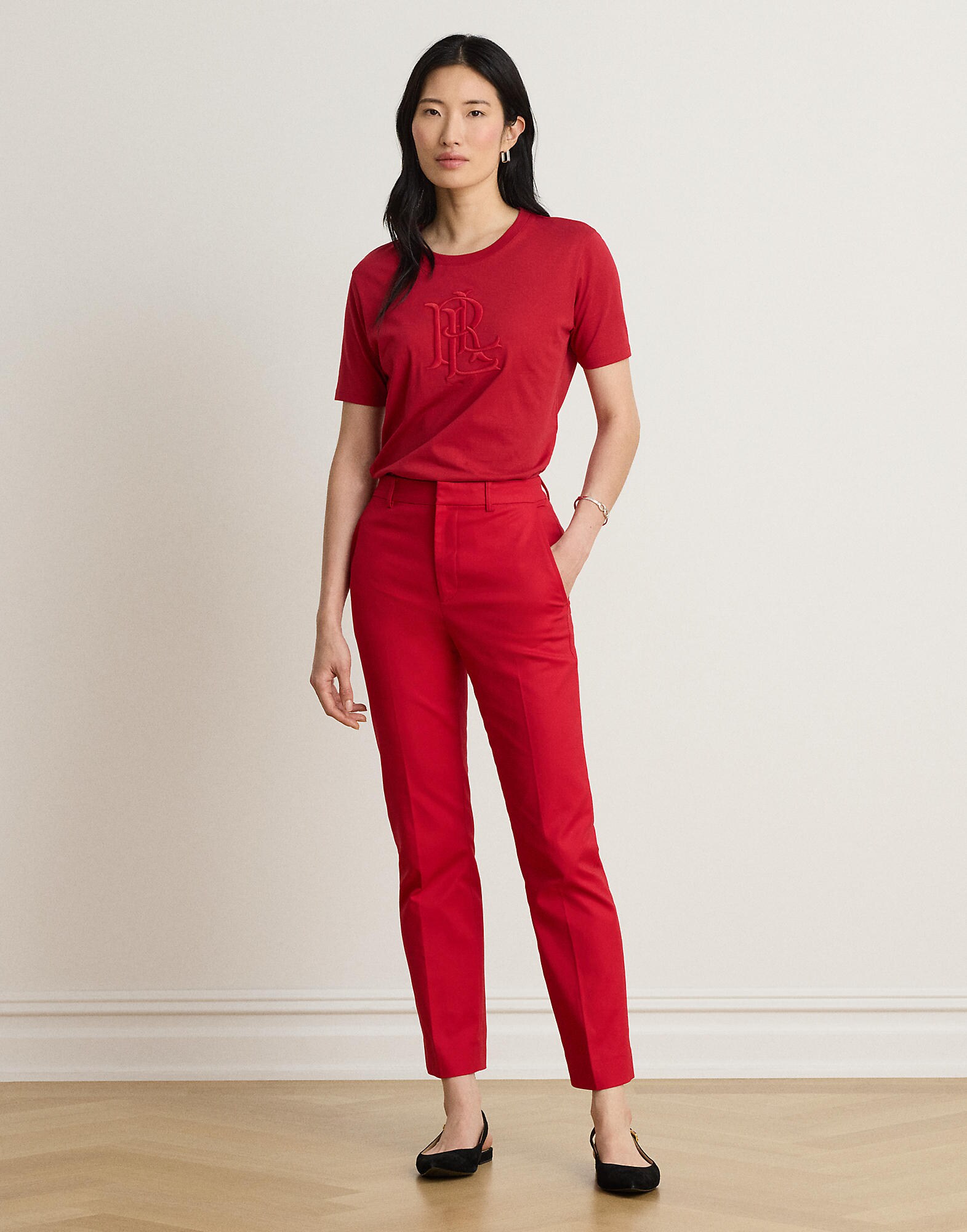 Lauren Ralph Lauren Camiseta rojo – imagen 4