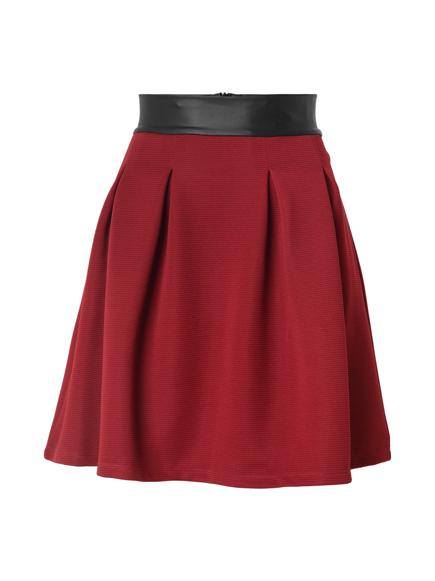 ABOUT YOU Fustă Letizia  roșu bordeaux / negru