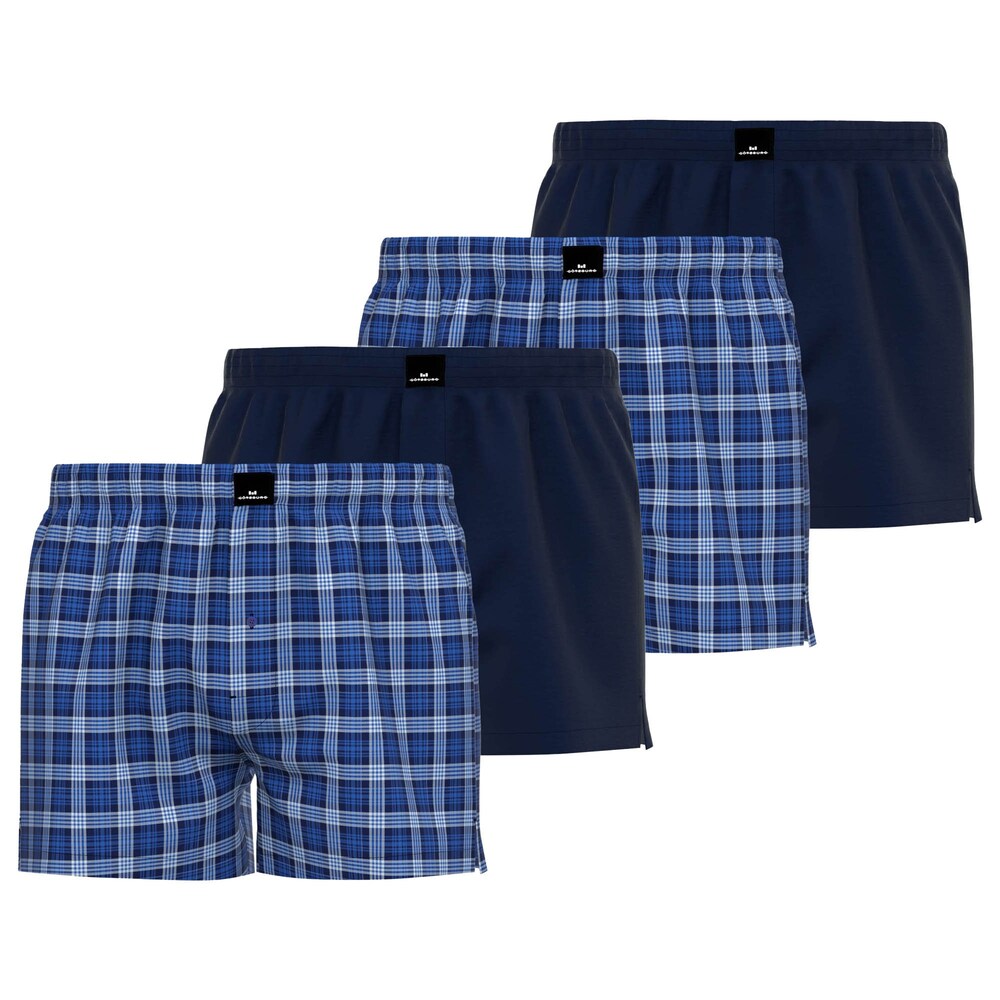 Götzburg Boxershorts Herren Größe M blau