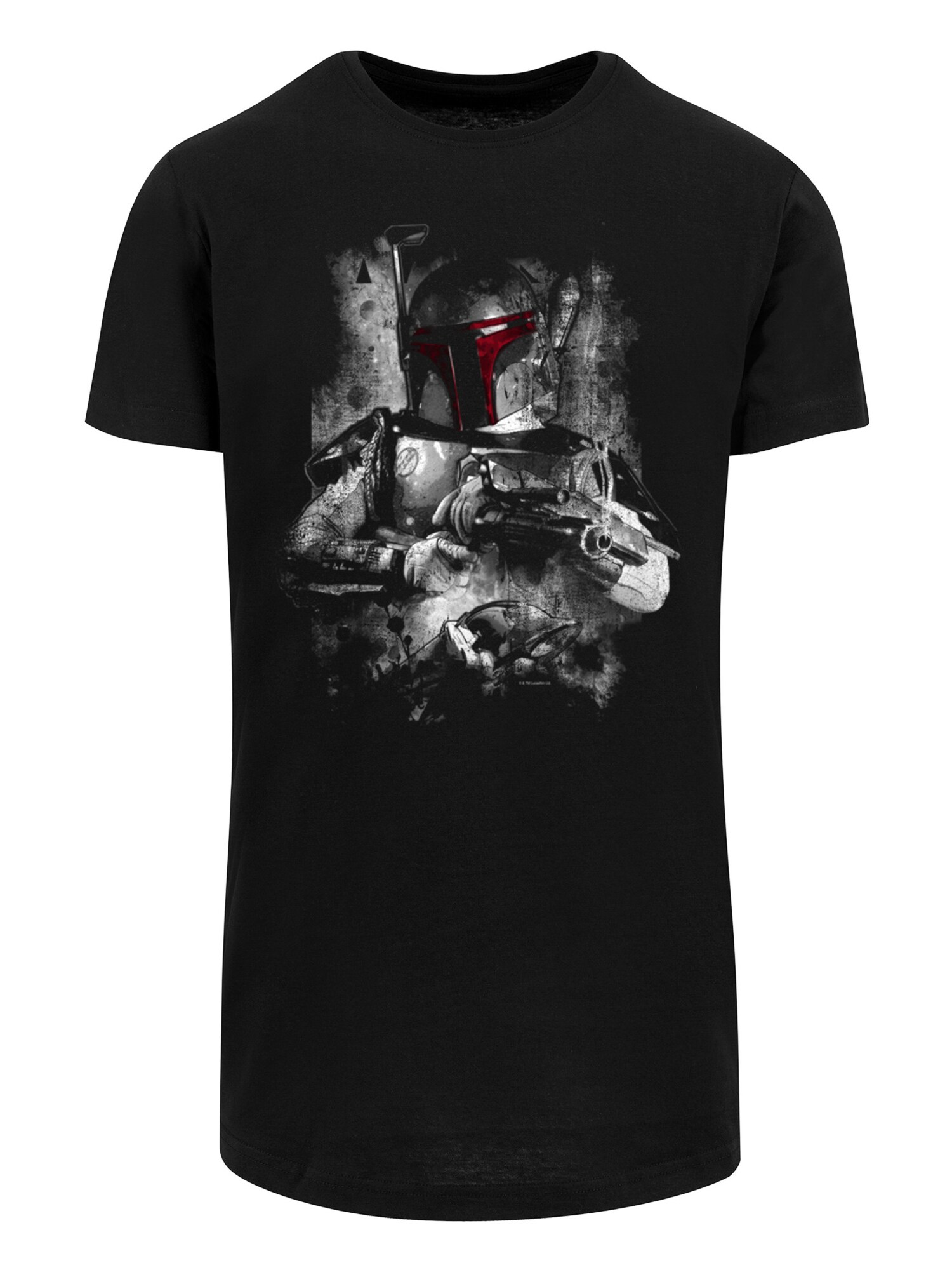 Thumbnail - F4NT4STIC T-Shirt Star Wars Boba Fett Distressed