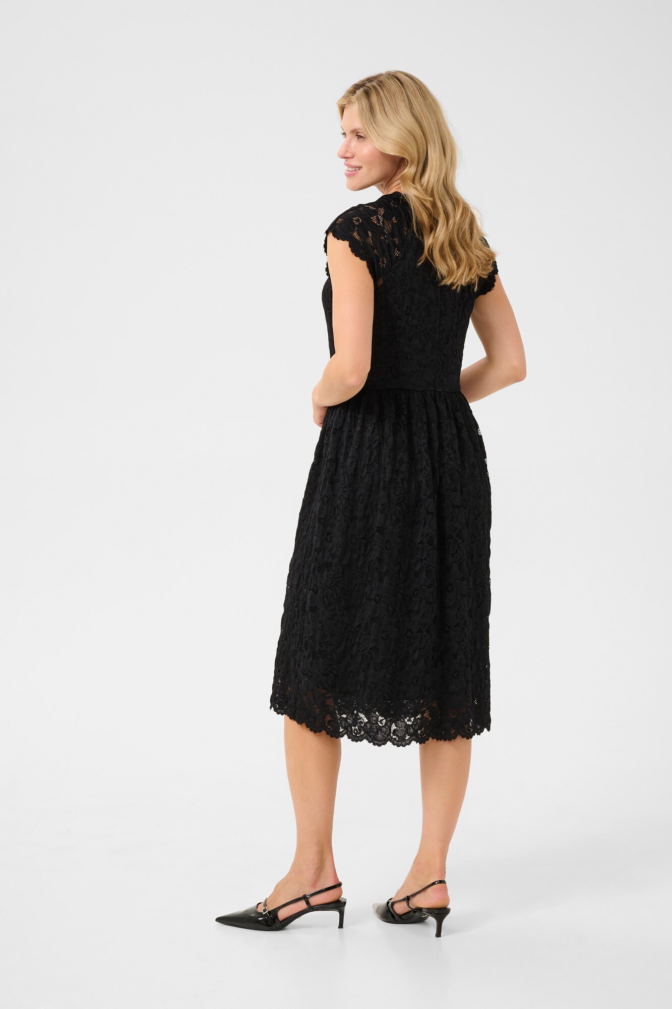 Thumbnail - Cream Kleid
